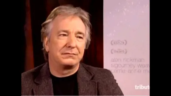 ALAN RICKMAN (SNOWCAKE) Interview 2006