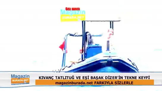 EŞİYLE DENİZLERİ FETHETTİ _ Kıvanç Tatlıtuğ ile Başak Dizerin Tekne Keyfi