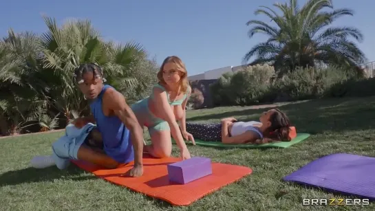 Brandy Renee, Damion Dayski- Yogi Masters the Downward Doggystyle