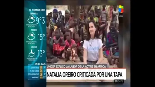 Duras críticas a Natalia Oreiro por sus fotos en África