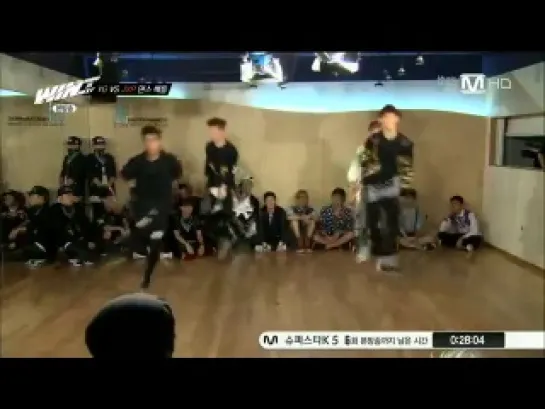 130913 | WIN WHO IS NEXT E04 [CUT] YG vs JYP, | DANCE BATTLE - JYP TEAM