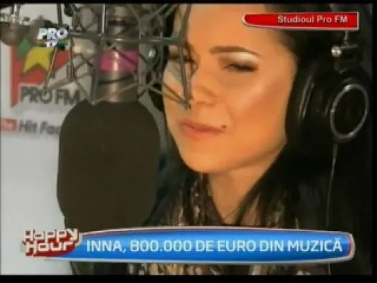 INNA | Радио Pro FM (Бухарест, Румыния 20.10.2010 )