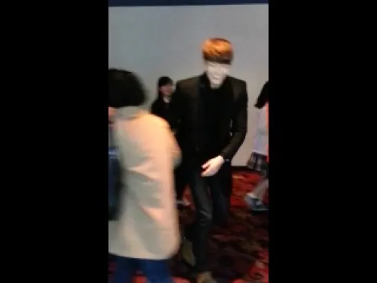 [Fancam] 131025 Kim Woobin attending 'No Breathing' VIP Premiere2