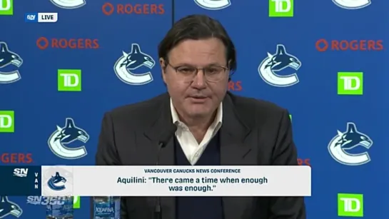 Francesco Aquilini and Stan Smyl FULL Press Conference After Jim Benning and Travis Green Firings