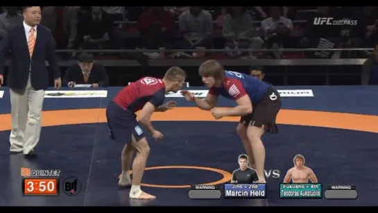 10 Marcin Held [Polaris] vs Teodoras Aukstuolis [Sambo] #quintet1