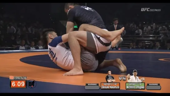 Daisuke Nakamura [Haleo] vs Michihiro Omigawa [Judo] #quintet1