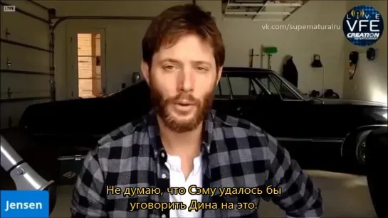 🎙️Дженсен Эклз и Джаред Падалеки об эпизодах за пределами Штатов и странной еде - Виртуальная Конвенция, 2020 год (рус.суб.)