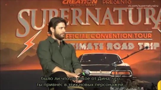 🎙Дженсен Эклз о Дине, Солдатике и сложностях в новых ролях - Конвенция в Денвере 2021 (рус.суб.).
