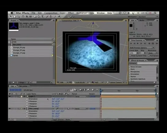 07. 3-мерное пространство в Adobe After Effects