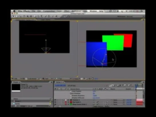 06. 3-мерные свойства Adobe After Effects