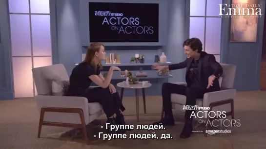 Интервью | Variety: Actors on Actors | 2018 (русские субтитры)