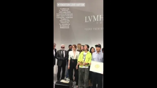 Мероприятия | Церемония вручения наград модной премии «LVMH Prize» | 6 июня 2018