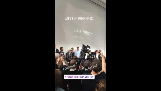 Мероприятия | Церемония вручения наград модной премии «LVMH Prize» | 6 июня 2018