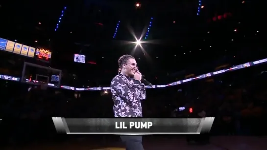 Lil Pump Halftime Performance at 2019 NBA Finals