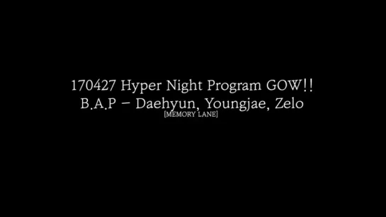 [RADIO] [27.04.17] FM Fukuoka 'Hyper Night Program GOW!' (Daehyun, Youngjae, Zelo) (full ver.)