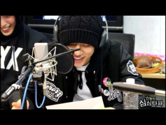 [10.02.14] B.A.P - Daehyun 'Shrinking Warning' Act Challenge - Shindong's SimSimTapa Radio