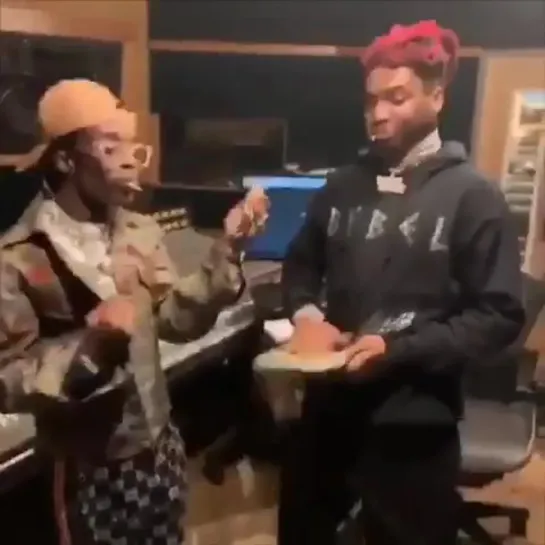 Lil Uzi Vert и Lil Keed на студии. 🐍🔥