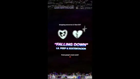 Lil Peep & XXXTentacion - «Falling Down» [#BLACKMUZIK]