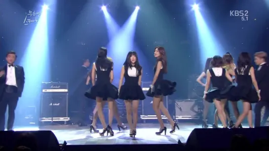 140315 Girls' Generation - Mr.Mr (KBS Yoo Hee Yeul's Sketchbook)