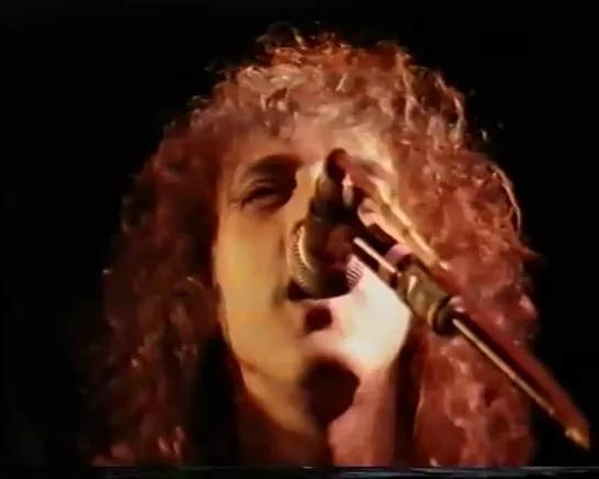 Paul Samson - jamming with German band Paranoja at the Black Forest Festival Ottenheim 1990