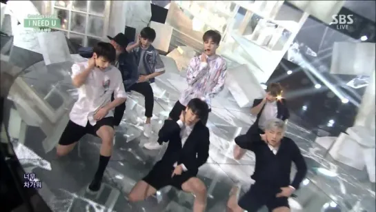 150503 BTS - I NEED U (SBS Inkigayo)