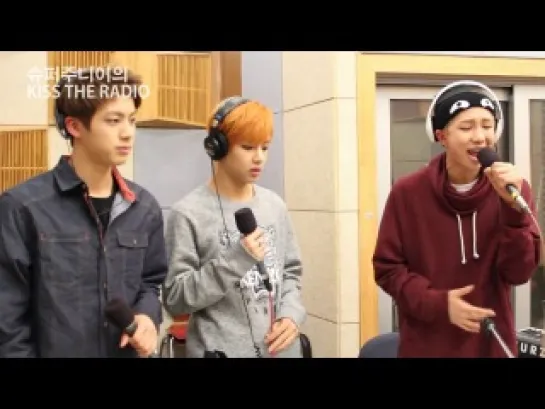 140301 BTS - 'Just One Day' Live (Super Junior's Kiss the Radio)