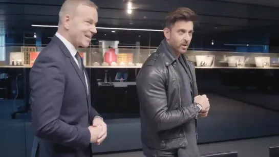 video @iHrithik visits Rado in Switzerland !! - HrithikRoshan Hrithik bollywood