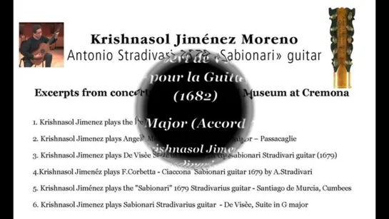 Krishnasol Jimenéz Straovari Guitar  1679