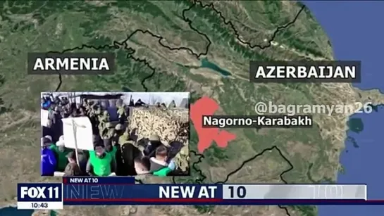 Флагман американской сети «Fox Television Stations» на Западе телеканал FOX 11 подготовил репортаж о ситуации в блокадном Арцахе