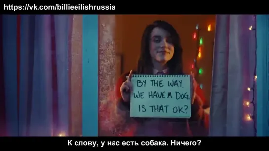 Billie Eilish - Lonely Christmas @ SNL [RUS SUB]