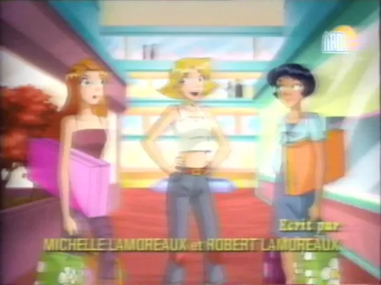 Наўкол шпіёны (Totally Spies!) (ЛАД, 2006) S2E26 "Дзiцячыя гульнi" (фрагмент) +концовка рекламного блока