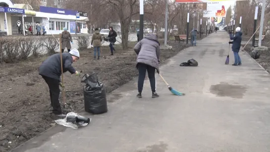 Месячник по санитарной очистке, благоустройству и озеленению (2022-04-20)