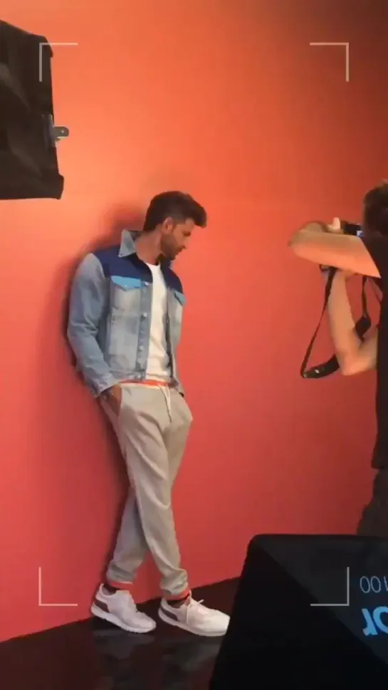 BTS moments with Hrithik for GQ India shoot 2 - HrithikRoshan bollywood