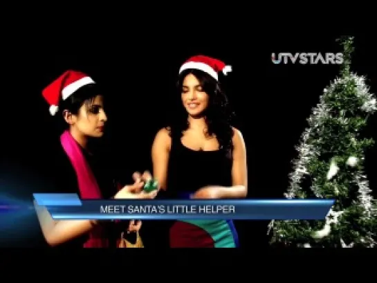 Priyanka Chopra tries to bribe Santa