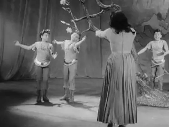 Segment of Walter Felsenstein production - "Die Zauberflote", Komische Oper 1954