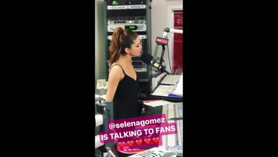 June 8: Selena in Radio Disney’s Instagram Stories (2)