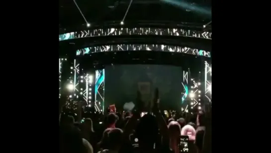 April 27: Video of Selena onstage at We Day California in Inglewood, California