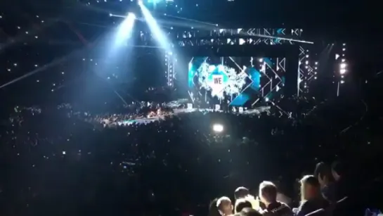 April 27: Video of Selena onstage at We Day California in Inglewood, California