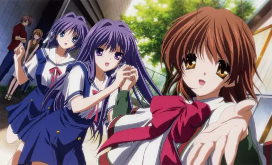 Clannad TV-1 Кланнад ТВ-1 - 1 сезон 02 серия