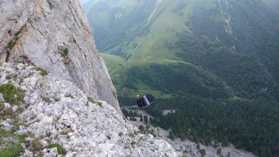 BASEjump г. Большой Тхач, Кавказ