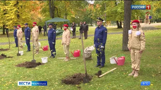 "Державинская аллея" появилась в Петрозаводске