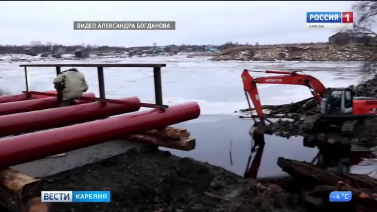 Строительство моста в селе Шуерецкое