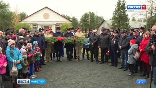 Памятный знак воинам-связистам открыли в воинской части Петрозаводска