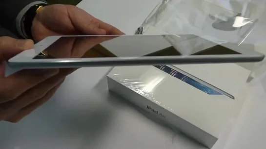 iPad Air распаковка (анбоксинг, unboxing)