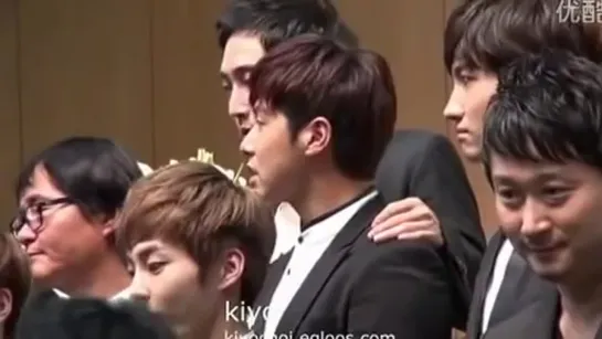 [Fancam][KIYO] 131012 Yunho at managers wedding