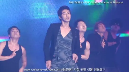 [fancam] 20110429 K-POP Charity Concert in Thailand-Maximum [YUNHO]