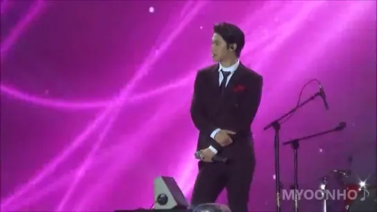 Fancam_Event_140817 上海ユノ MC② Shanghai Motor show TVXQｓ