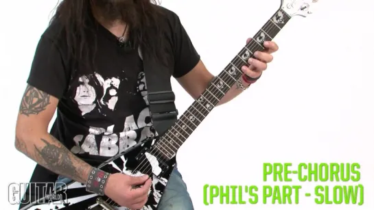 Robb Flynn "Locust" Lesson (part 2) Pre-chorus, Bridge & 1st Solo Section