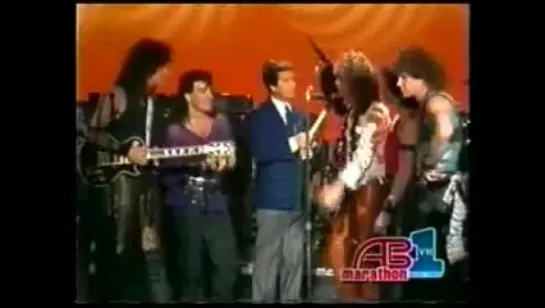 Bon Jovi - dance show American bandstand - 1984