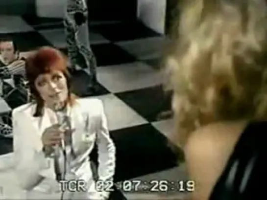 David Bowie & Amanda Lear - Sorrow (Behind The Scenes)